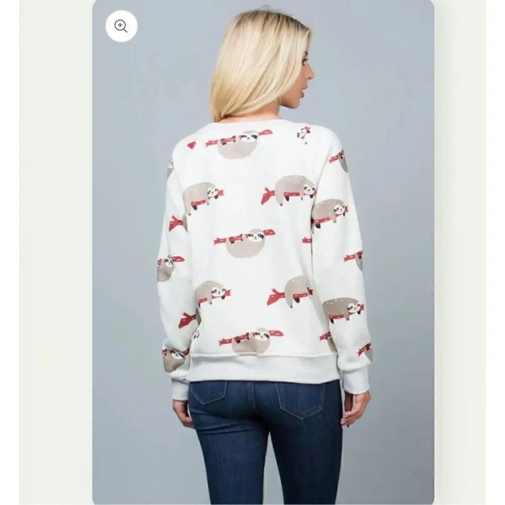 LA SOUL L Sloth Sweatshirt - Picture 5 of 9